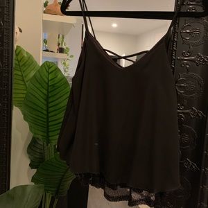 Black tank top. Small.
